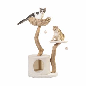 Modern Multi-Level Cat Tower